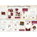 Burgundy Wedding Invitation Website, (217w) Burgundy Wedding Invitation Website, (217w)